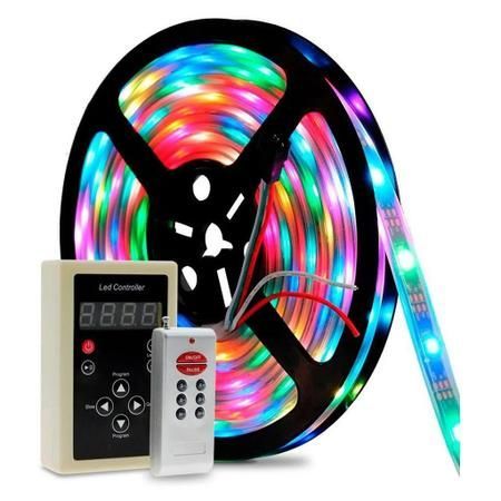 FITA LED 12V 6803 DIGITAL ENDEREÇAVEL RGB 5M