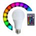 LAMPADA LED BULBO 5W RGB COM CONTROLE