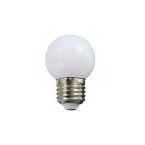 LAMPADA LED BOLINHA 2,5W BRANCO QUENTE 3000K 220v.