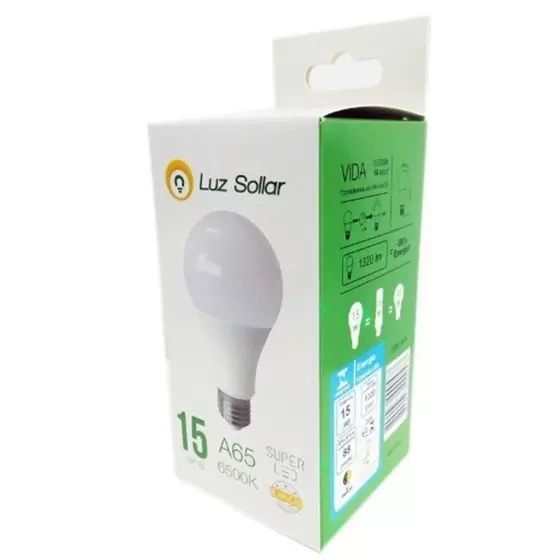 LAMPADA LED BULBO 12W BRANCO FRIO 6500K SOQUETE E27 BIVOLT