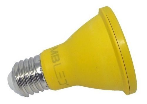 LAMPADA LED PAR20 8W AMBAR AMARELA