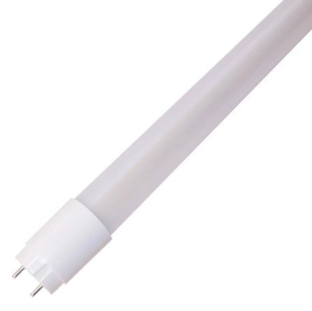 LAMPADA T8 TUBULAR 120CM BRANCO FRIO VIDRO 18W 