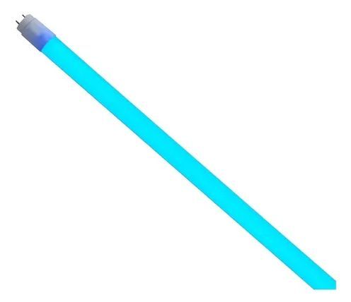 LAMPADA TUBULAR 120CM AZUL 18W