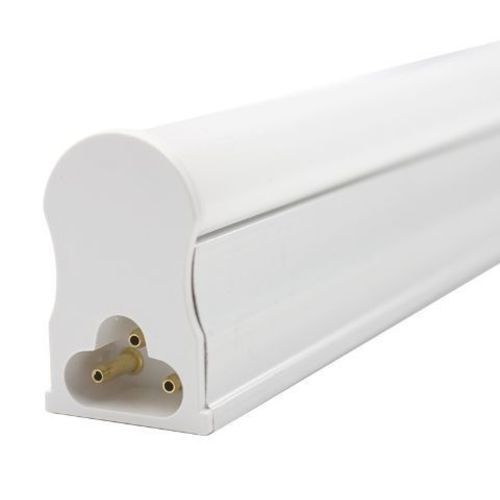 LAMPADA TUBULAR T5 COM CALHA PVC 120CM 20W BRANCO NEUTRO